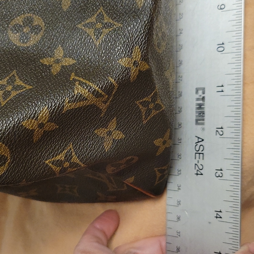 Speedy 35 Louis Vuitton monogram bag - Picture 13 of 17